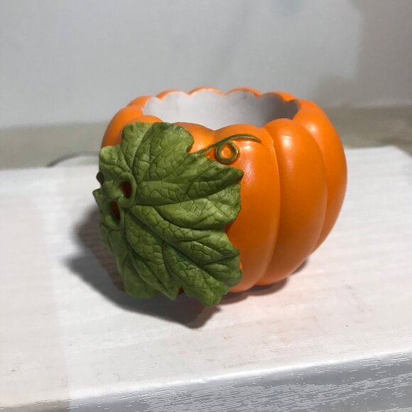 PartyLite Harvest Medley Tealight Candle Holder Pear Plum Grapes Pumpkin Squash - Picture 4 of 16